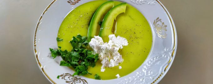 Суп пюре с авокадо - Локро де папас